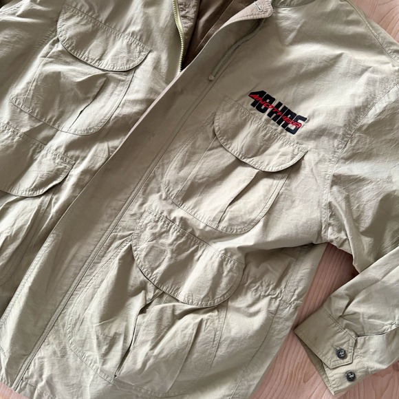 Vintage 80's Another 48 Hours Crew Jacket Large Eddie Murphy Windbreaker Gap - Picture 6 of 8